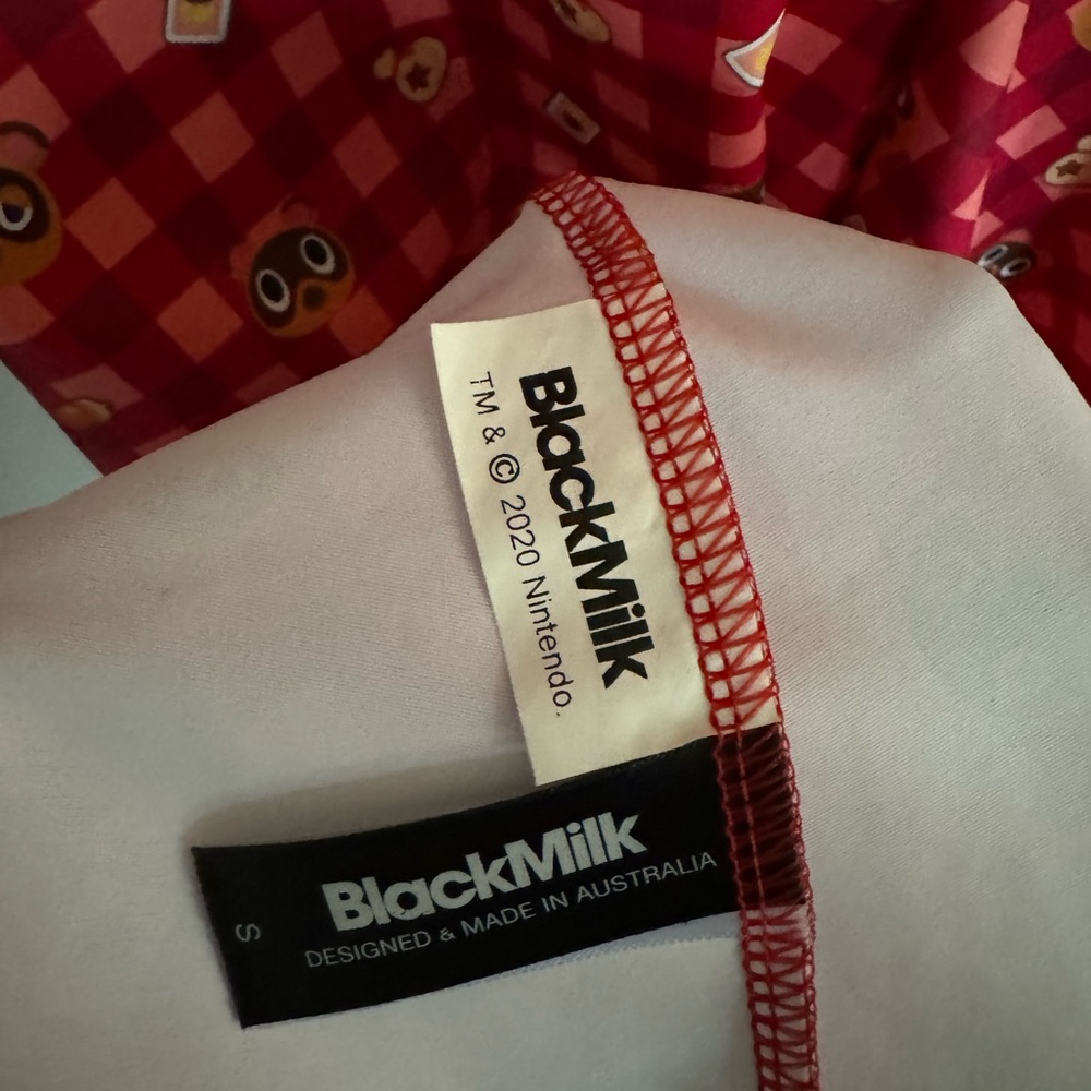 Blackmilk Nook Gingham Evil Skater Dress - Picture 3 of 4